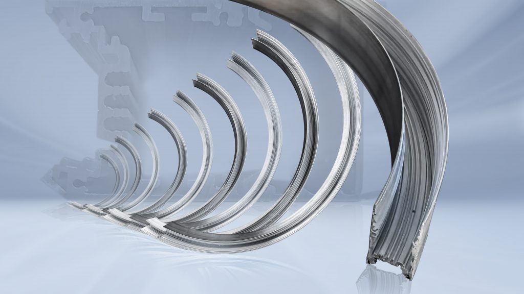 Bending LED Light Extrusion