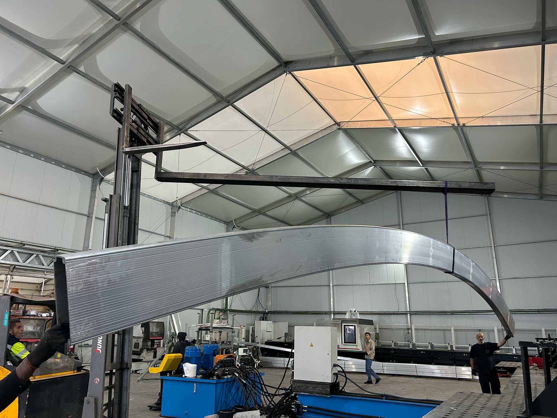 Bending Process and Key Considerations for Aluminum Tent Profiles