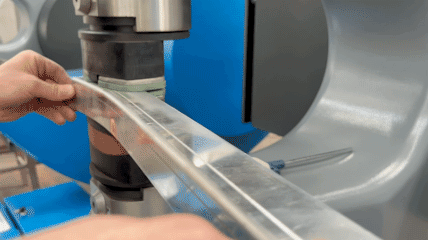 hand bend aluminum angle