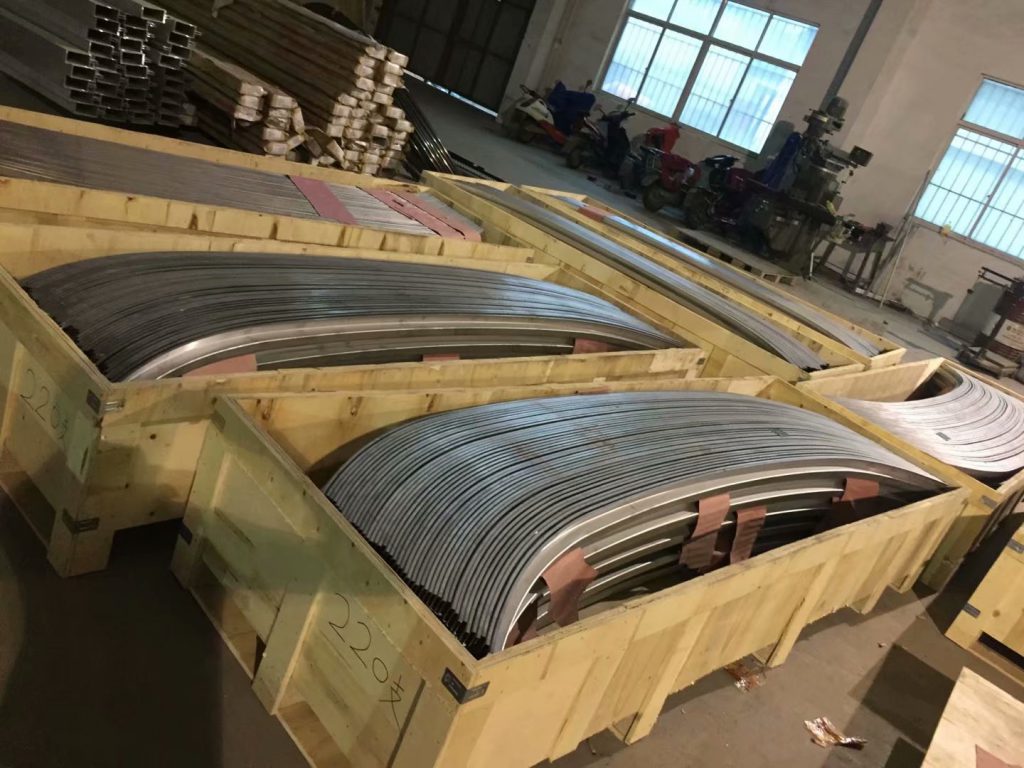 Stretch Forming Applied to High-Speed Rail