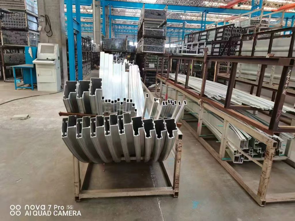 Aluminum Profile Formed by Stretch Forming