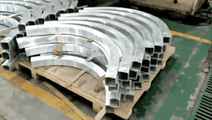 Aluminum Profile Formed by Stretch Forming