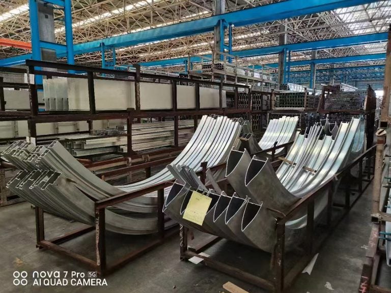 Stretch Forming Aluminum Extrusions | Stretch Bending Process