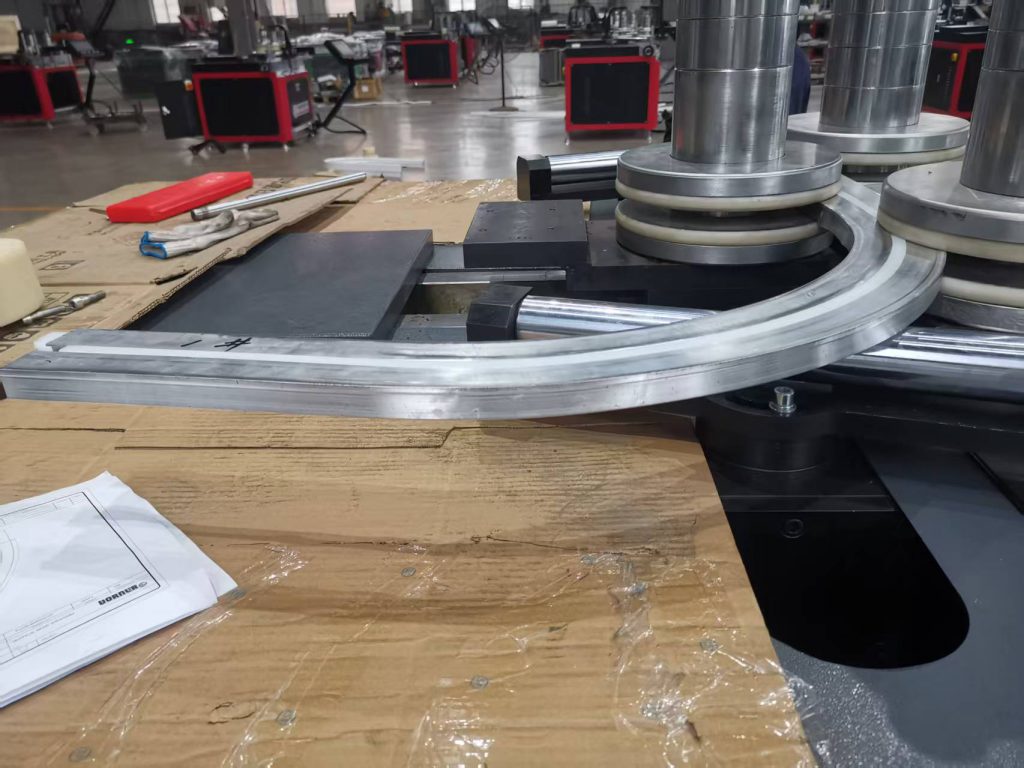 aluminum profile roll bending